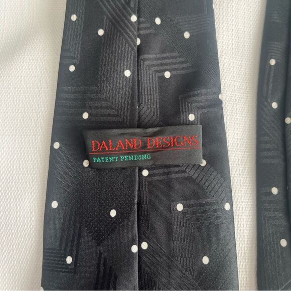 Vintage Daland Designs Christmas Holiday Ho Ho Ho Necktie Tie - Picture 4 of 5